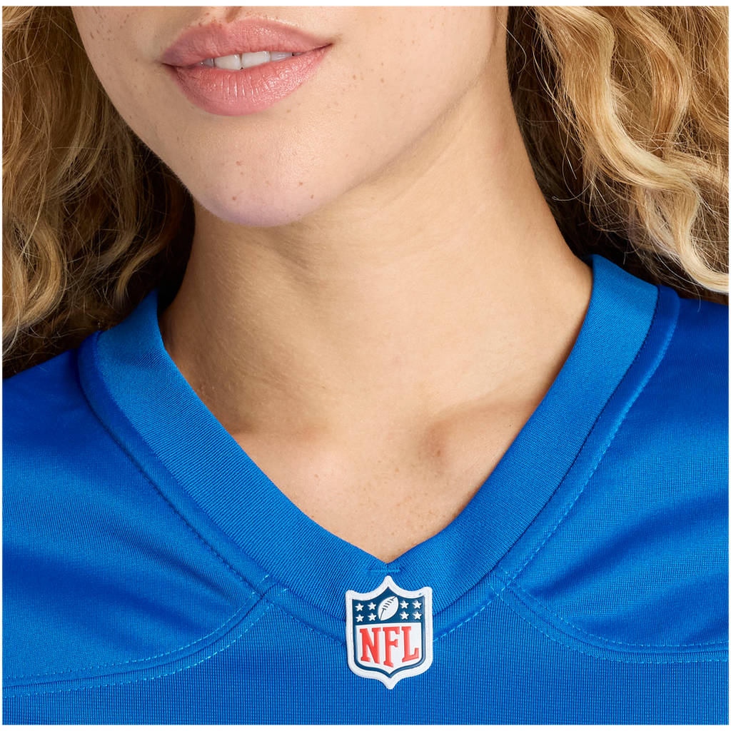 Calvin Johnson Detroit Lions Women's Team Retired Jersey - Blue
