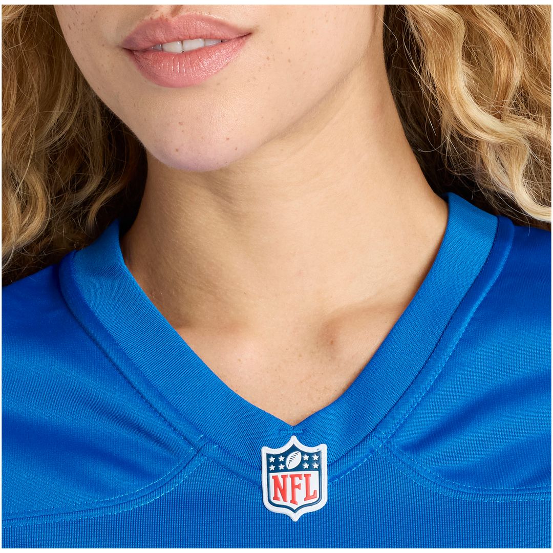 Calvin Johnson Detroit Lions Women's Team Retired Jersey - Blue