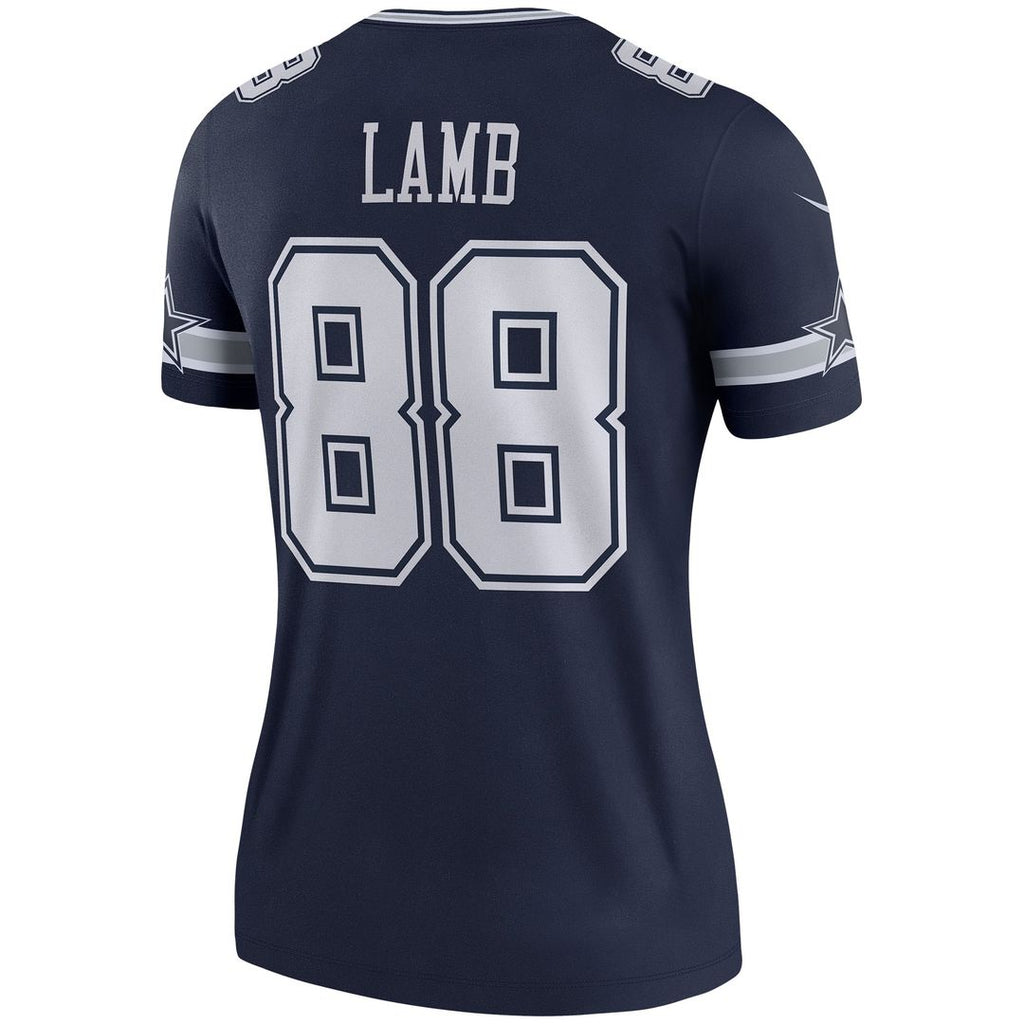 CeeDee Lamb Dallas Cowboys Women's Legend Player Performance Top - White
