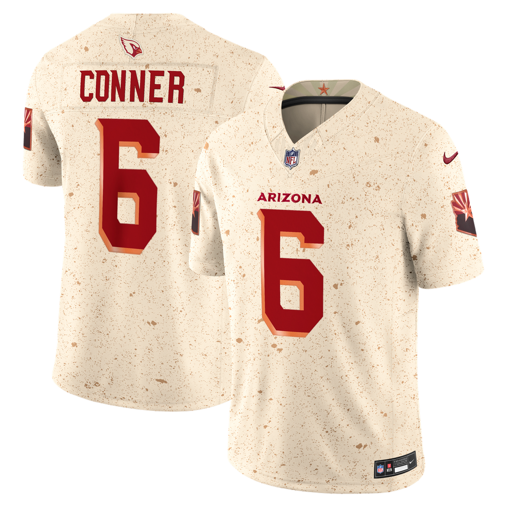 James Conner Arizona Cardinals Rivalries Collection Stitched Jersey - Natural