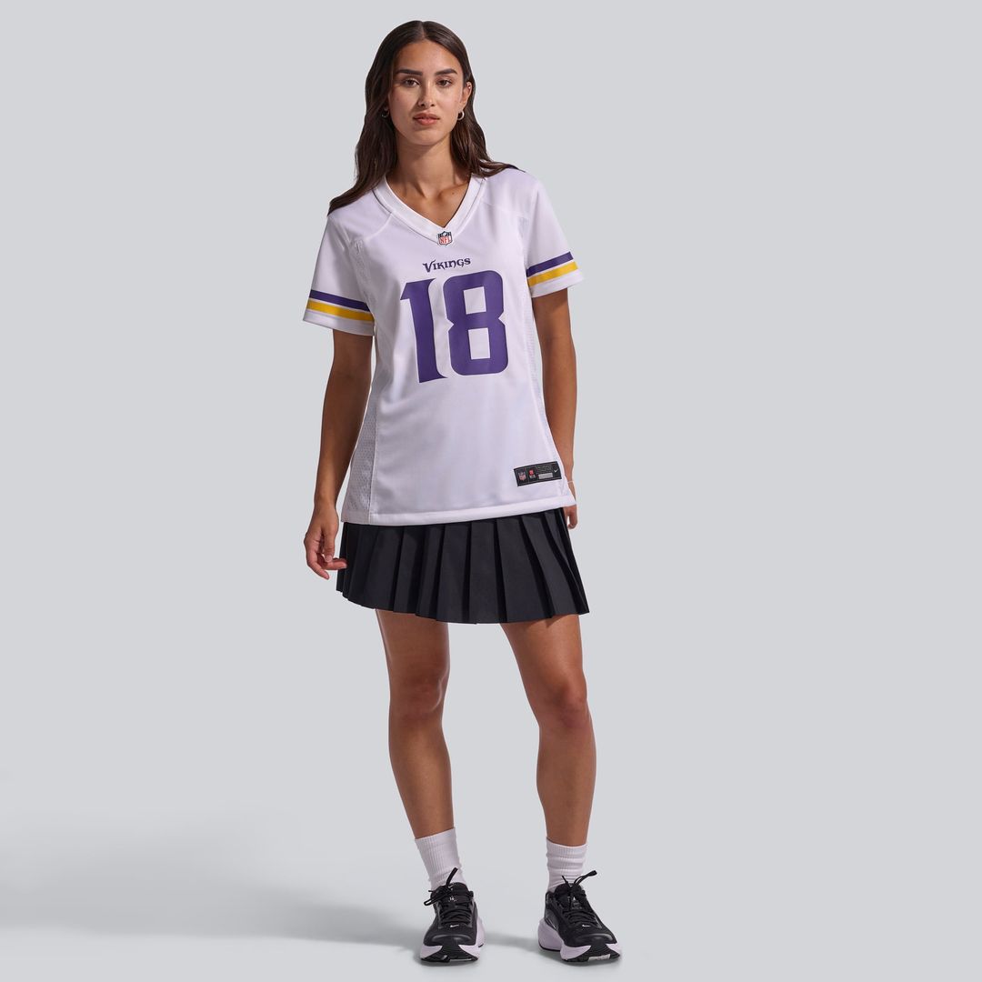Justin Jefferson Minnesota Vikings Women's Jersey - Purple