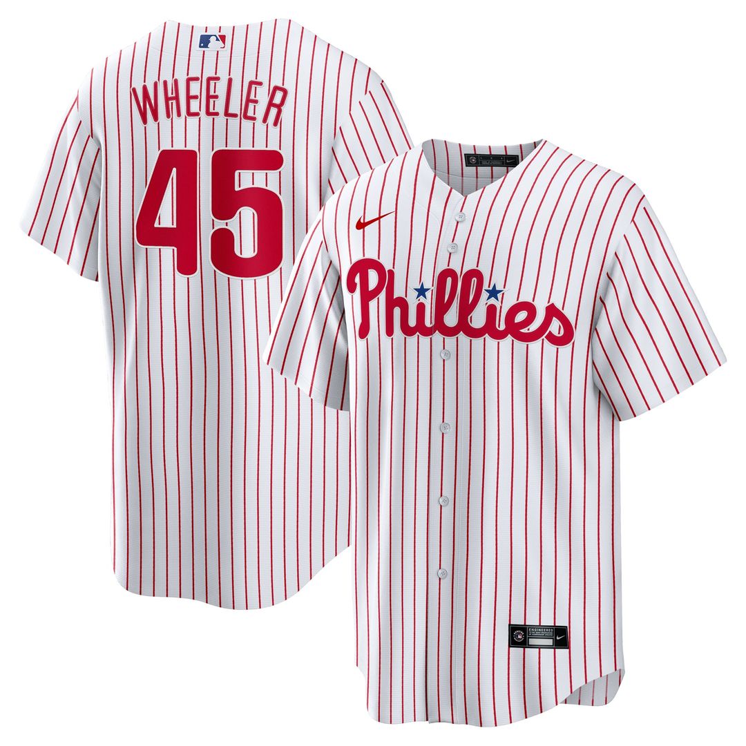 Zack Wheeler Philadelphia Phillies Home Jersey - White