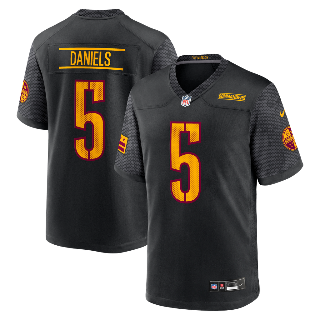 Jayden Daniels Washington Commanders Player Jersey - White