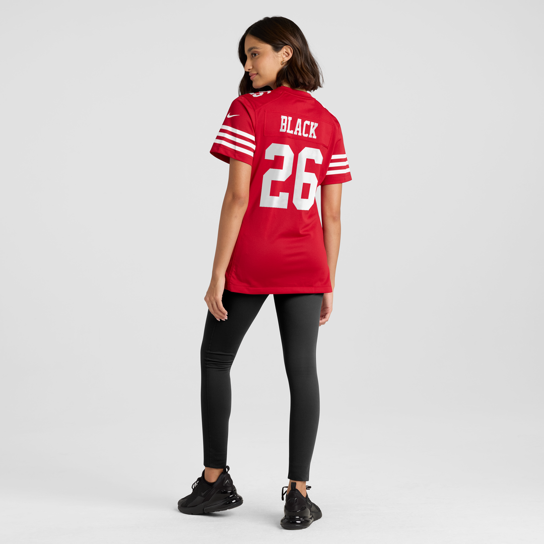 Kaelon Black San Francisco 49ers Women's Team Jersey - Scarlet