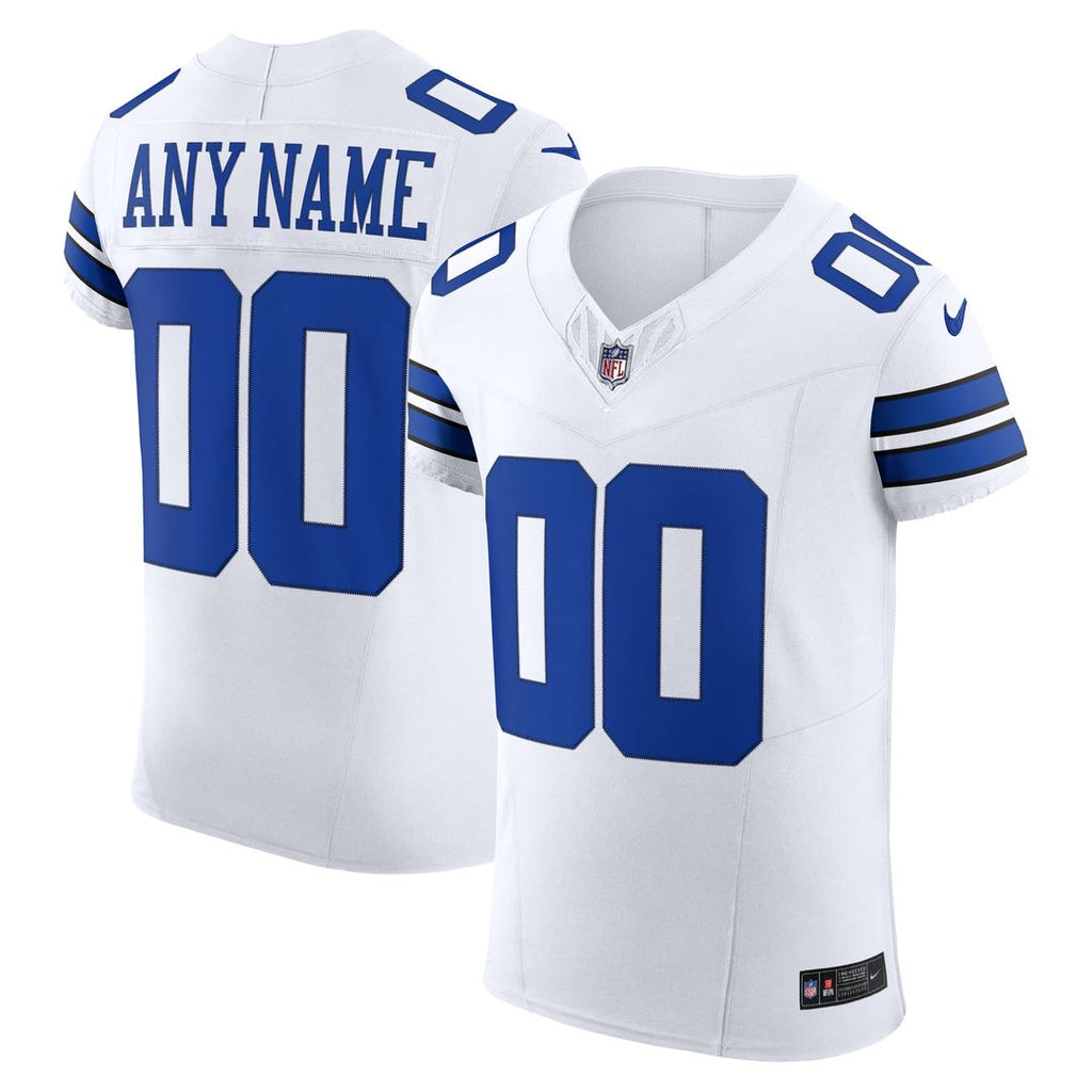 Dallas Cowboys Elite Custom Jersey - White
