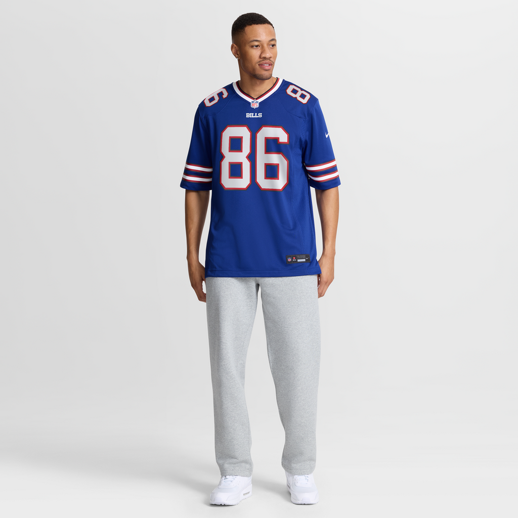 Dalton Kincaid Buffalo Bills Nickel City Jersey - Gray