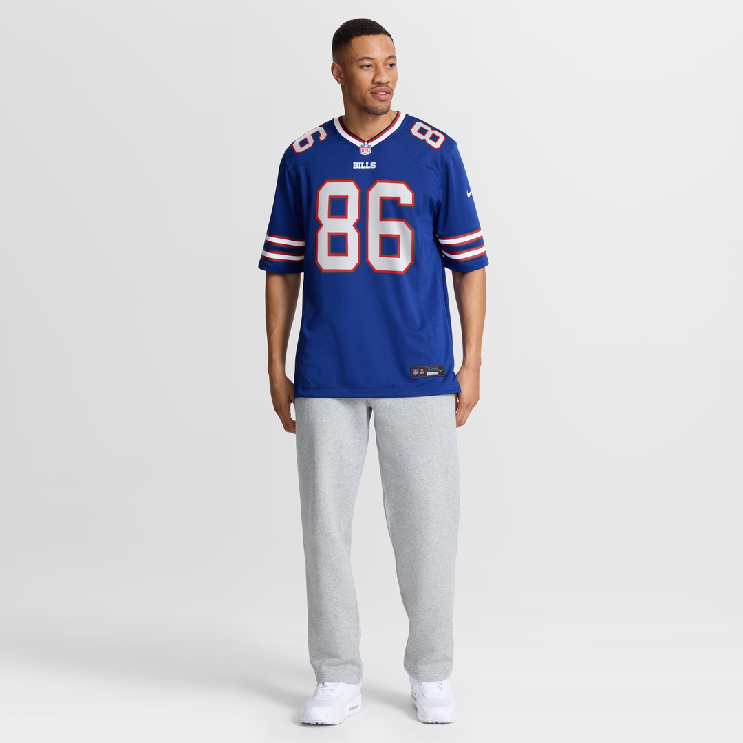 Dalton Kincaid Buffalo Bills Nickel City Jersey - Gray
