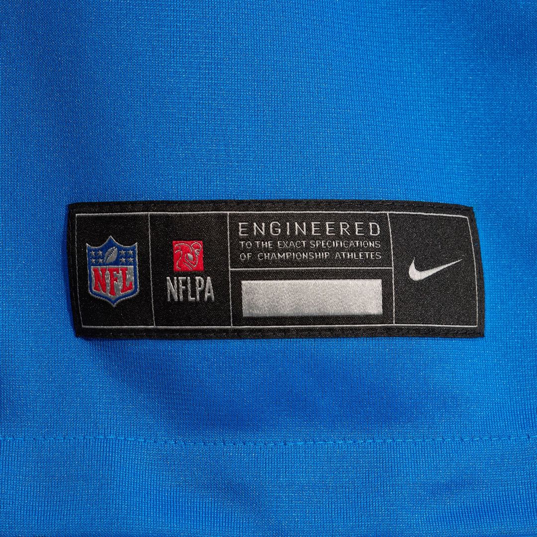 Hogan Hatten Detroit Lions Jersey - Blue