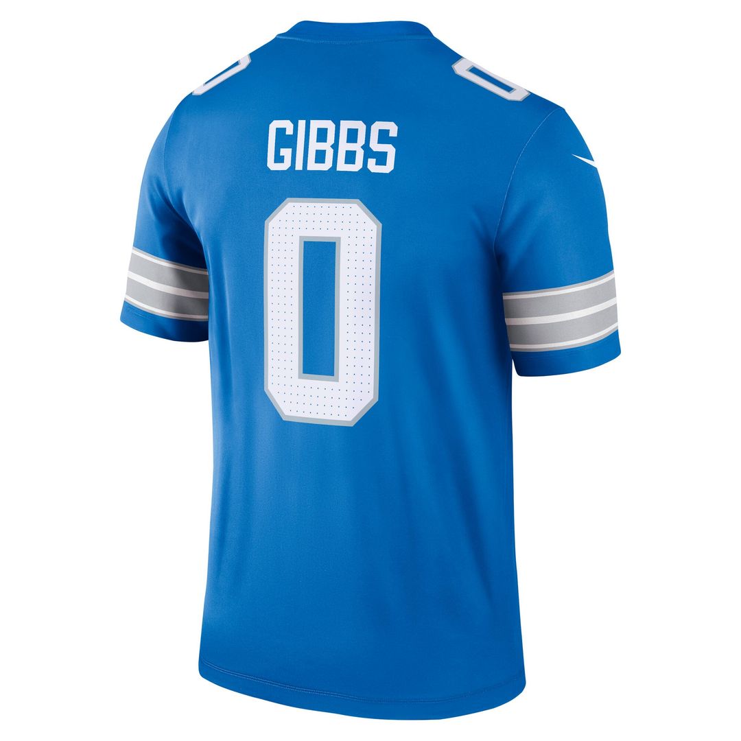 Jahmyr Gibbs Detroit Lions Legend Player Performance Top - Blue