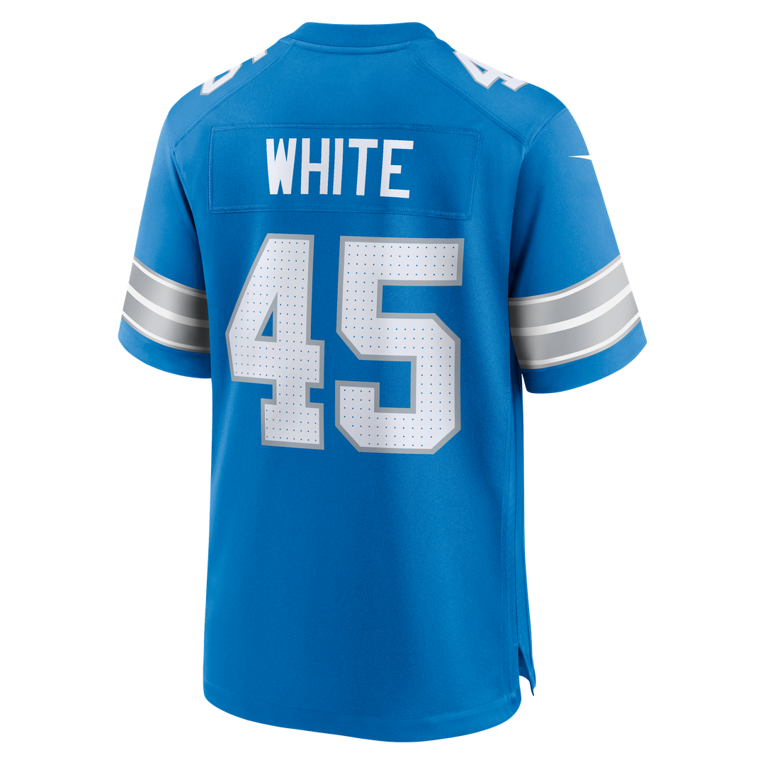 Devin White Detroit Lions Team Jersey - Blue